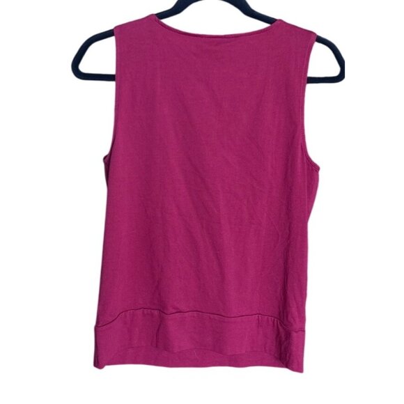 Ann Taylor Burgundy Pleated Tank Top Size Small New WIth Tags - Picture 7 of 10